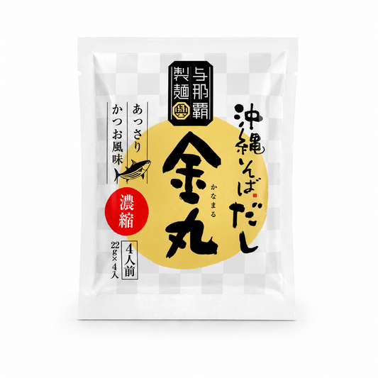 金丸そばだし22g×４袋　濃縮タイプ