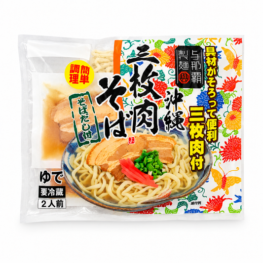 L麺三枚肉そば2食袋